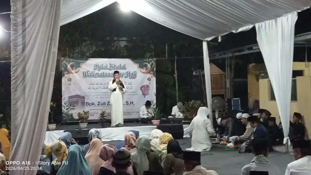 Gelar Walimatul Syafar Haj, H. Zuli Zulkipli SH Mohon Doa Restu 
